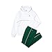 Produktbild Lacoste Herren WH9680 Hom Trainingsanzug Set, Blanc/Bouteille-Blanc-NOI, M