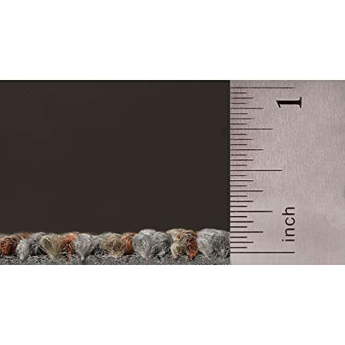 Image of Mohawk Basics 24 inch x 24 inch Berber (Loop pile), 0.09 inch Pile Height, Carpet Tile, PET Fiber, Beige Color, (24 Tiles), (96 sqft /carton)