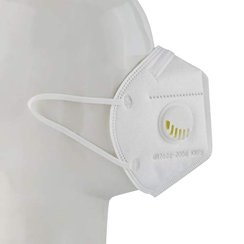 Valve respiratoire anti-buée et protection à 5 couches haute filtration