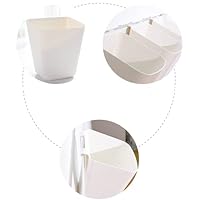 4 stuks hangende bekerhouders, trolley mand opslag, rollende winkelwagen accessoires, 4,7 x 4 inch opslagcontainers opknoping emmers opknoping bakken, plantencontainers, make-up potloodhouder, keuken