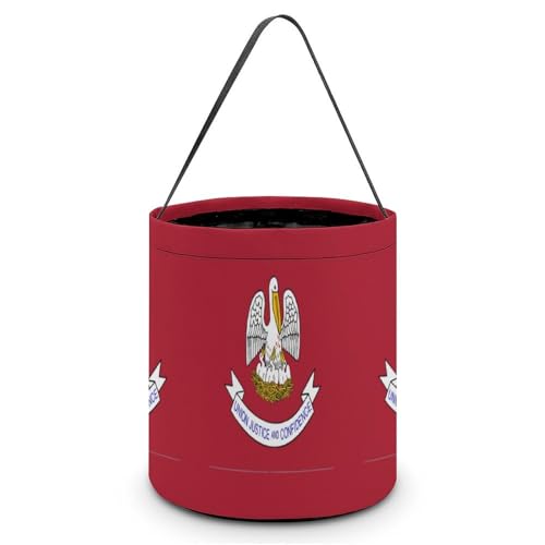 Louisiana Flag Funny Halloween Tote Treat Bags Party Trick Candy
