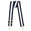 1.5 Inch - Blue & White Stripe