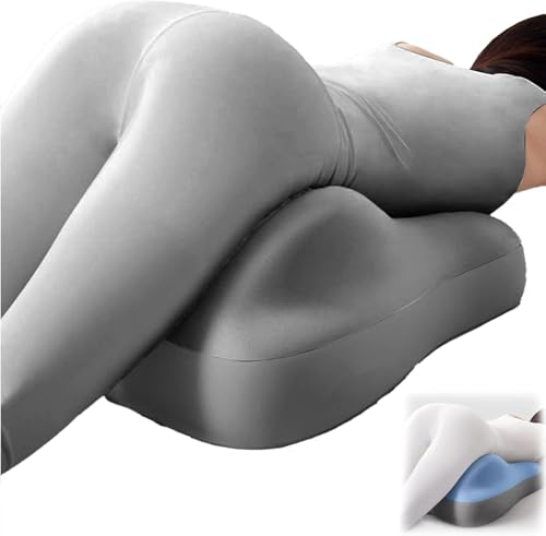 Couples Butt Cushion for Pregnant Women | Ergonomic Sturdy Support Pillow - Multi-Position Comfort for Sitting, Lying & Nursing, Modern Minimalist Design for Home & Office Use (Black)