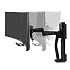 Ergotron TraceTM Dual Monitor Arm, VESA Desk Mount for 2 Monitors Up to 27 Inches, 4.05 to 10.75 lbs Each Matte Black