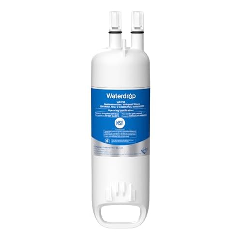 Waterdrop EDR1RXD1 Replacement for Everydrop® Filter 1, Whirlpool® W10295370A, EDR1RXD1B, P8RFWB2L, P4RFWB, WD-F38, Kenmore® 46-9081, 46-9930 Refrigerator Water Filter