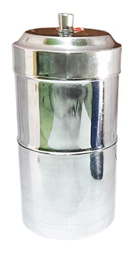 CooPany? Stainless Steel Filter Coffee Maker/Drip Coffee Make (6 Cups) with Free Spinach Seeds (GONGURA and PALAK Spinach Seeds)