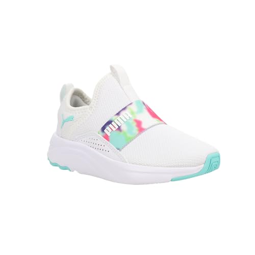 PUMA PUMA Kids Girls Softride Sophia Slip On Sneakers Shoes Casual - White - Size 4 M