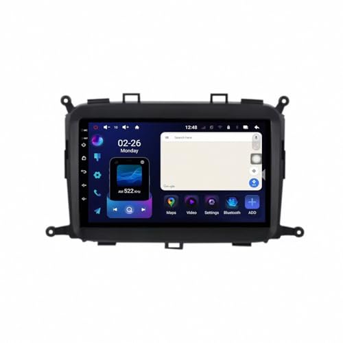 Pantalla para Kia Carens con Carplay y Android Auto inalámbricos para viajar conectado