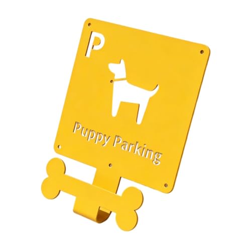 Anclaje de sujeción para perros de metal portátil y versátil