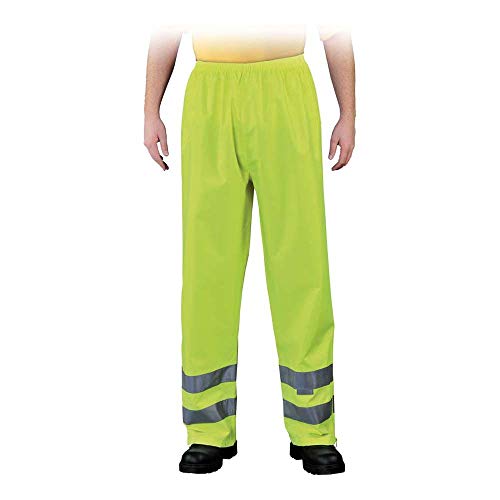 Leber&Hollman Lh-Fluer-T_Y_Xl Fluer Pantaloni Protettivi, Giallo, Taglia Xl