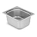 Royal Catering RCGN-1/2-150 Gastronorm Acciaio Inox Contenitore GN (GN 1/2, Profondità 150 mm, Acciaio Inox)