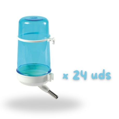 Bebedero Marathon sin Bola - Caja de 24 uds - Adaptable a la mayoria de Las jaulas