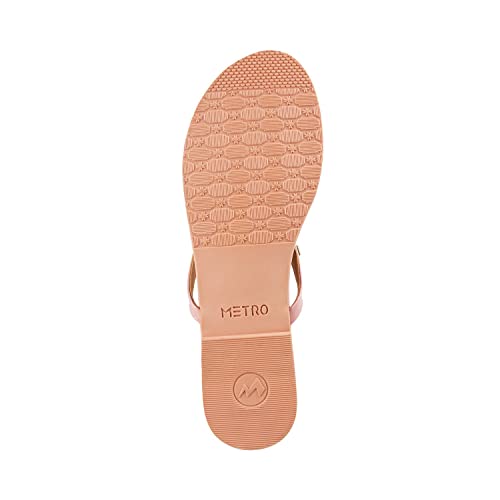 Image of Metro Women's Embellished Faux Leather Flat Fashion Slipper