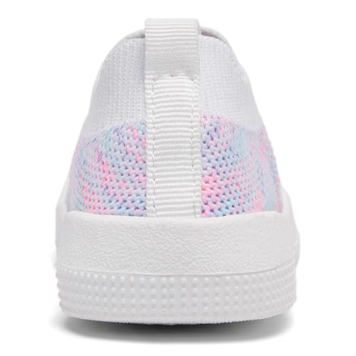Image of Eashi Baby Boy Girl Non-Skid Indoor Infant Walking Shoes Breathable Warm Elastic Sock Shoes with Memory Sole Protect Toes Outdoor Sneakers