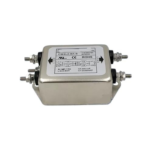 Filtro monofásico CW4L2-6A-S para proteger impresoras 3D y routers CNC de AC220V