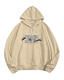 Er verfügt über eine Kapuze mit Kordelzug, eine Känguru-Tasche, Rippen an Manschetten und Saum.