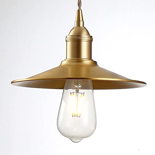 Chandelier industriel laiton luminaire suspendu de cuisine réglable