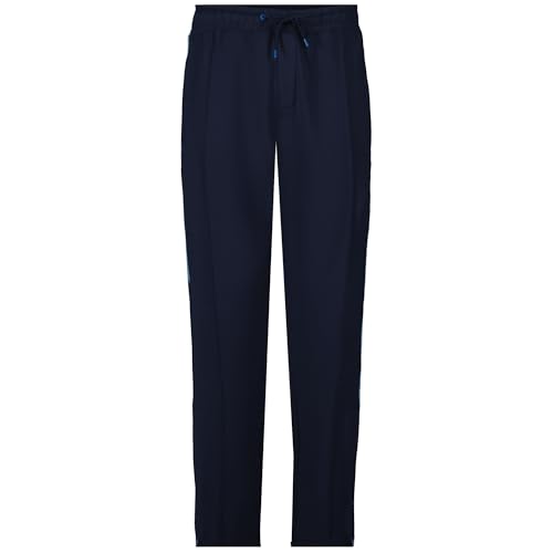 Men's Lifestyle Tricot Pants, Comfortable Fit with Drawstring, Polyester & Spandex