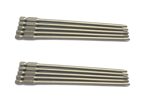 COEOPNC 10 Piece 48-30-1000 S2 Reduced Collated Magazine Bits #2 5.8'' Replacement For Milwaukee Durable Accessories 49-20-0001