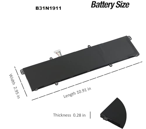 Image of Wefly B31N1911 C31N1911 Laptop Battery Compatible for ASUS VivoBook Flip K413EA K413FA K413FP K413FQ S433EA S433FA TM420U TM420UA TP420UA TP470EA TP470EZ X413EA X413JA X421DA X421EA X421EP X421FF