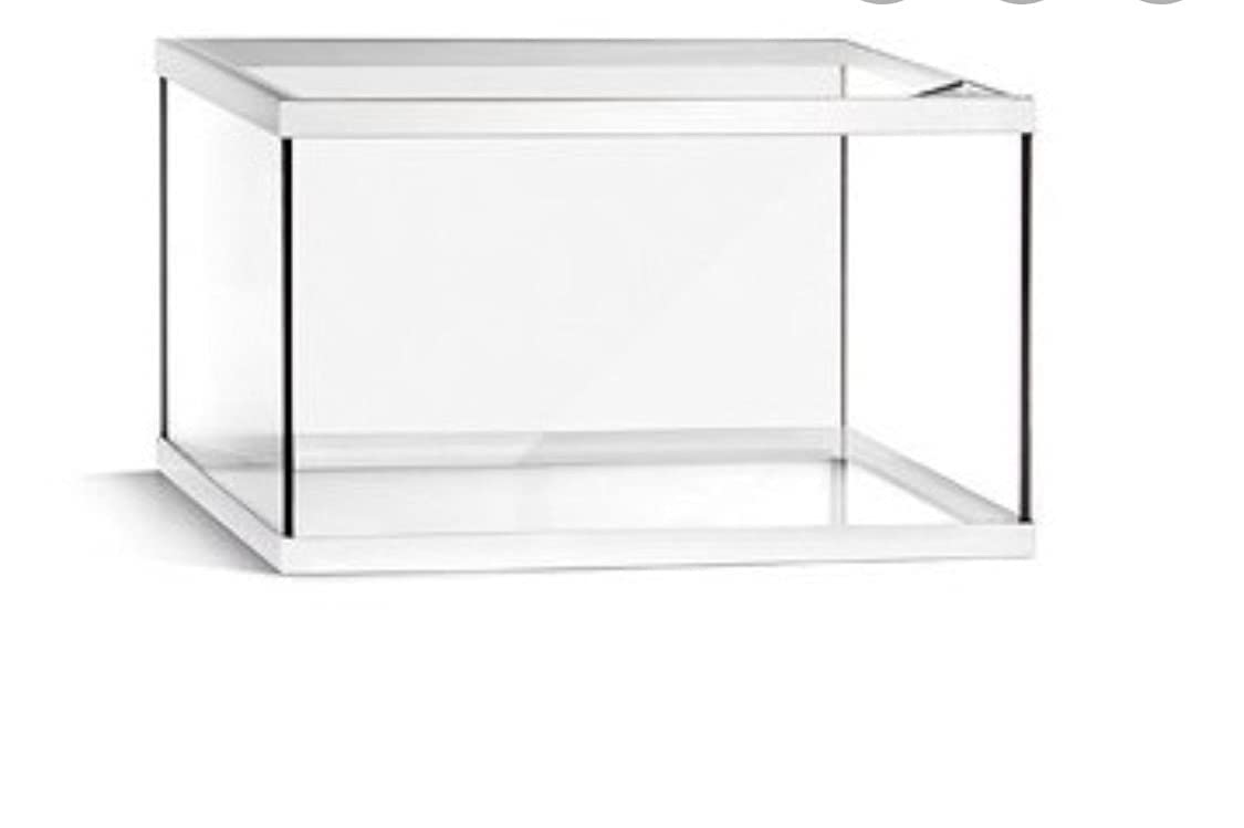 Akkua Acuario 100cm con Marco,Acuario pecera con Marcos 100 litros