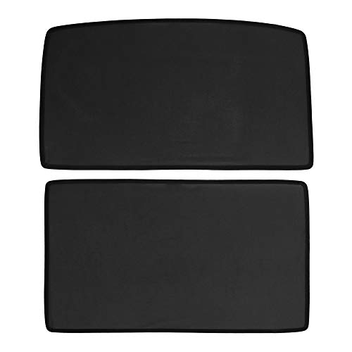 X Autohaux 2 Pcs Glass Roof Sunroof Shade Cover Window Sun Shade Net For Tesla Model S #TOP2
