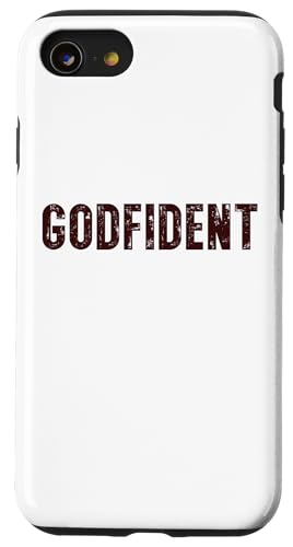 Godfident �N���X�`���� �M�� �_�ւ̐M�� �@������ �X�}�z�P�[�X iPhone SE (2020) / 7 / 8 �p