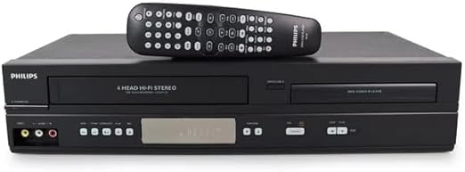 Philips DVD/VCR Combo (Renewed)