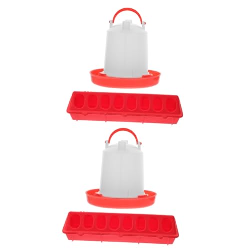 Mangeoire contenant de nourriture pour chat et oiseau Gatuida, lot de 2