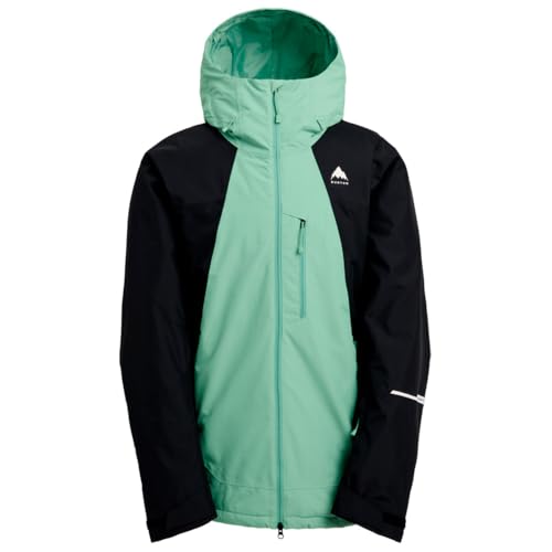 Veste de ski et snowboard Burton homme manteau hiver imperméable chaud vert noir