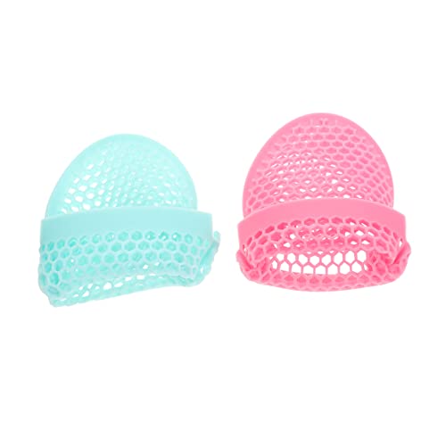 STAHAD 2 Uds Cepillos De Almohadilla De Precisión Lavables Para Herramientas De Puntos Negros Limpieza Facial De Doble Rosa Lavado De Maquillaje Exfoliante De Silicona