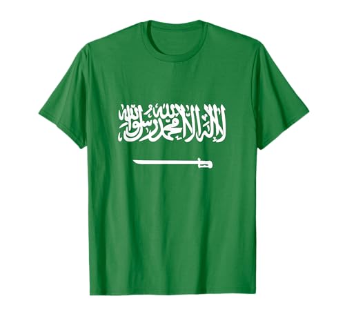 Chemise drapeau Arabie Saoudite - Fier Arabie T-Shirt