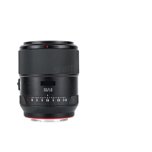 Camera Lens, Lente de Retrato AF/MF de fotograma Completo de 55 mm F1.8 Pro, Compatible con Sony E, Compatible con Montura Nikon Z,Parts(L-Mount)