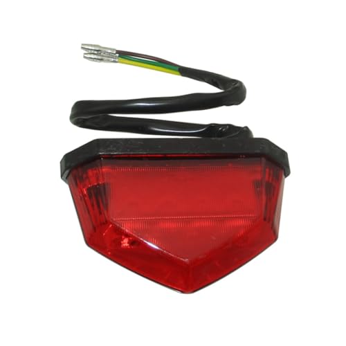 TC-Motor 12V LED Red Rear Tail Brake Light For 50cc 70cc 90cc 110cc Chinese ATV Quad 4 Wheeler NST Sunl Taotao Roketa Kazuma