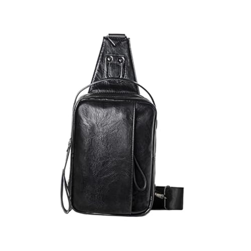 Sac de poitrine homme casual idéal pour les loisirs et trajets urbains sous la pluie