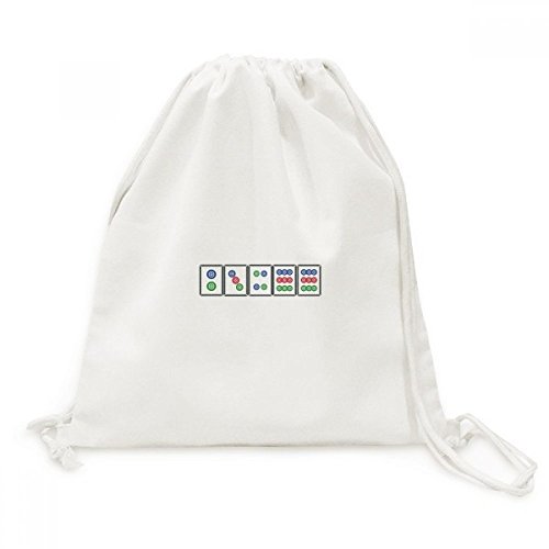 Sac cordon Mahjong Voyage Sacs toile ultra résistant pour vos costumes