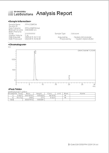 Akersunder Phenylpiracetam Phenylpiracetam Powder, More than 99.9% Purity, 5 g