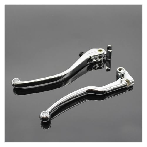 Palanca de embrague de freno de motocicleta para Yamaha YZF R1 R6 sin holguras plata 4