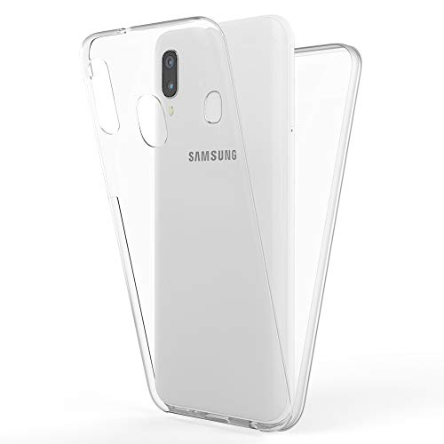 NALIA Funda 360° para Samsung Galaxy A40   Protección Integral   360GUARD (Carcasa Completa)   Marca Alemana