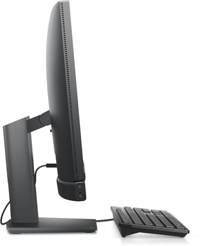 Image of Dell Pro 24 All-in-One QC24251 Desktop Computer, 23.8 inch FHD Touchscreen - Intel Core i5-14500T up to 4.8 GHz, 64GB DDR5 RAM, 512GB NVMe SSD, Intel UHD Graphics, FHD Webcam, HD Audio, Windows 11 Pro