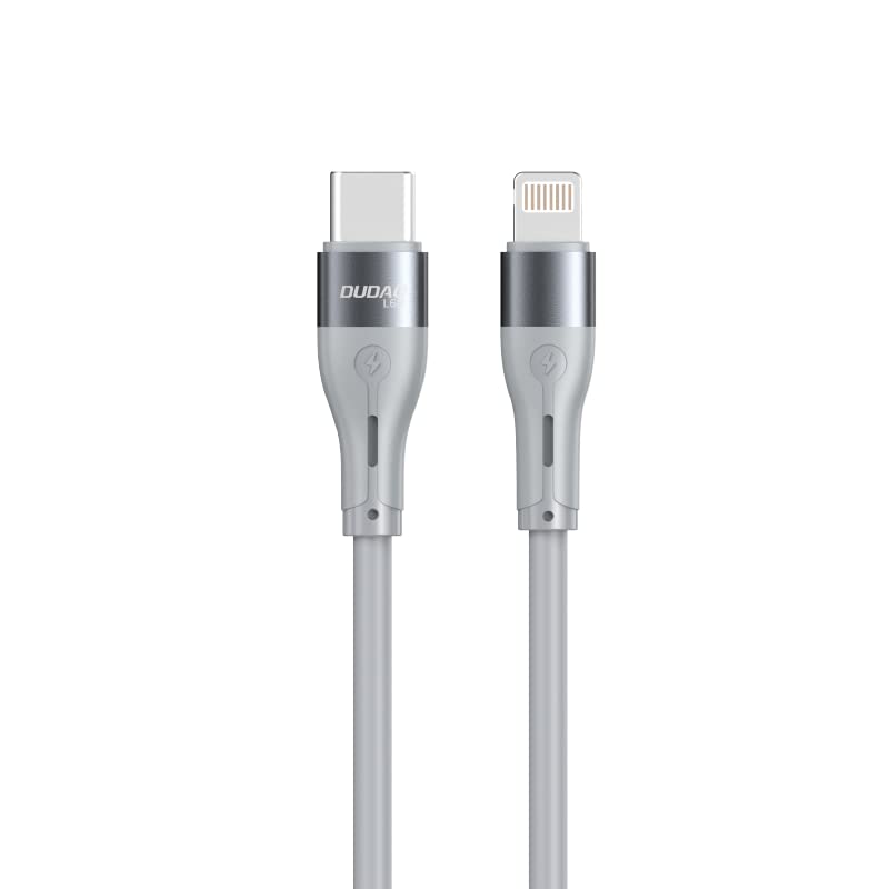 DUDAO L6H 65W Type C To Ligtning Cable 2M/6.5F, Super-fast charging Cord PD up to 65W & Data Sync Apple Certified Compatible with iPhone 14, 13, 12, 11, X, XS, 8 Air pods, Pro, 2 Meters (Grey) (GREY) (B0BMG8BHHT) Amazon Price History, Amazon Price Tracker