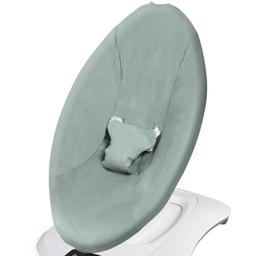 Greuame Baby Swing Cover - Compatible with 4moms MamaRoo 4 Old Model Before 2022 - Soft & Breathable Fabric Machine Washable Perfect for Baby & Newborn (Cover Only) Sage