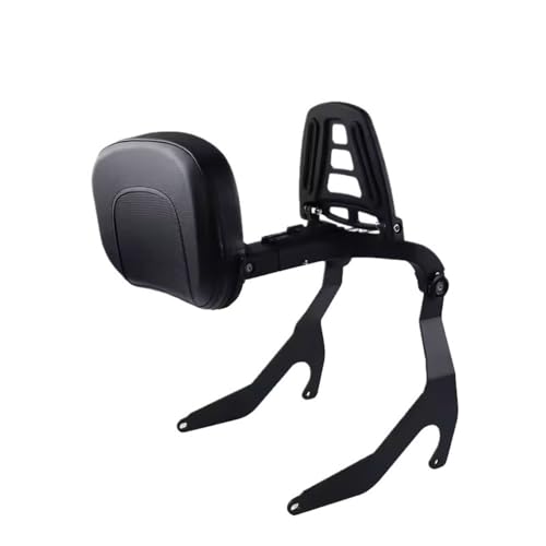 Dossier passager et conducteur moto ergonomique avec support bagages pliable R18