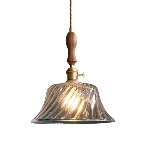 Suspension en verre luminaire intérieur TQHGM avec base laiton salon