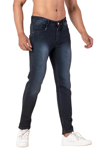 Image of Men Slim Fit Jeans 80682 12 (30) Black
