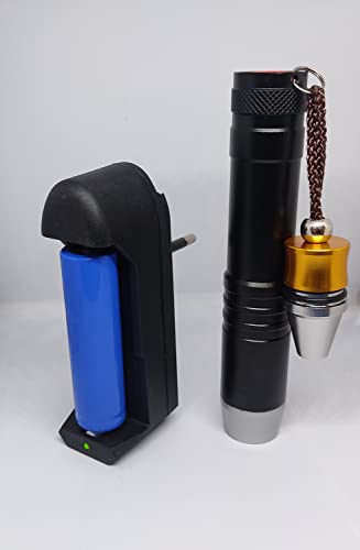 Image of Hand Gem Light 3 in 1 LED White /Yellow /UV Appraisal Flash Light High Power for Gemmologist's for Sorting Gemstones, Diamonds, Stones and Other General Uses