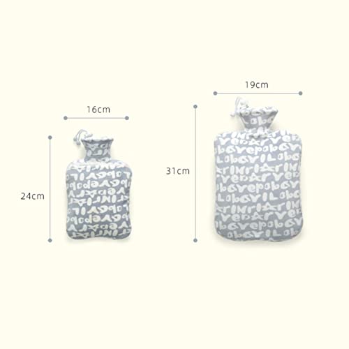 Bouillotte bouteille d'eau chaude UKKO en peluche mini sac portable pour pieds et mains - 6
