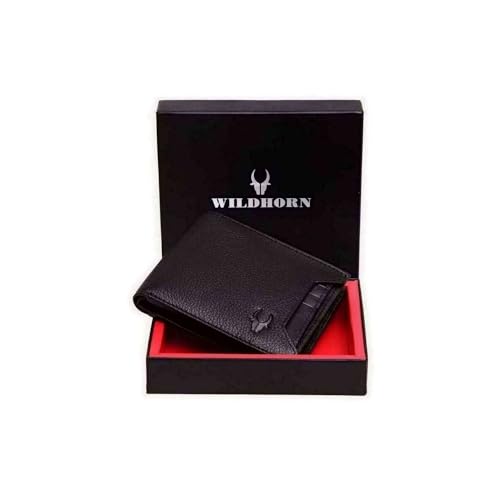 WildHorn Black Men's Wallet