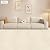 Carpet Tiles Peel and Stick 24"x24",Self Adhesive Carpet Floor Tiles, Non-Slip Soft Padded DIY Carpet Flooring,Easy Install Reusable Carpet Tiles for Living Room Bedroom Office Indoor Use (Off-White)