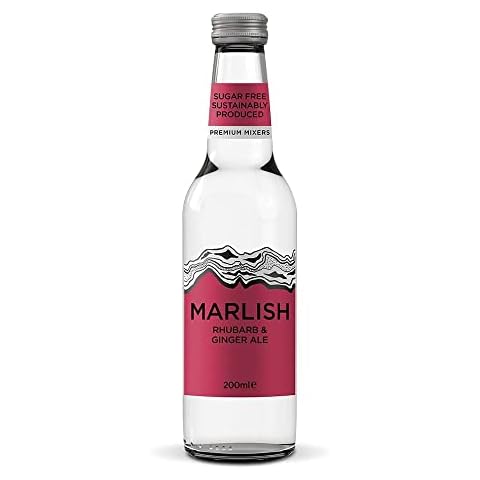 Marlish Rhubarb & Ginger Ale (Sugar Free) 24 x 200ml NRB Cover